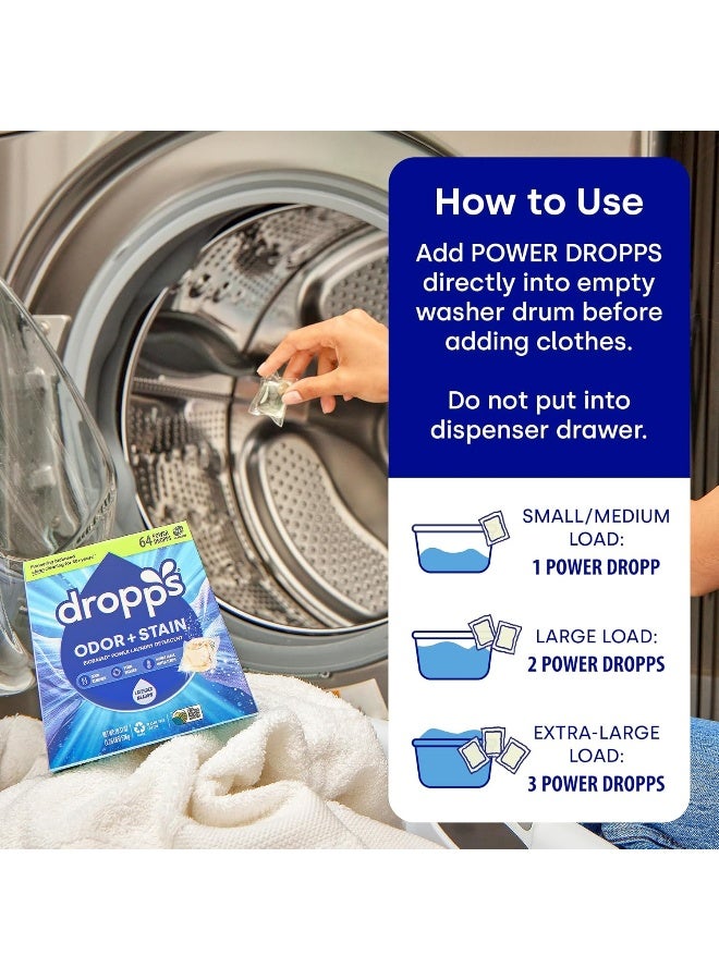 Dropps Stain & Odor Laundry Detergent Pods - Image 4